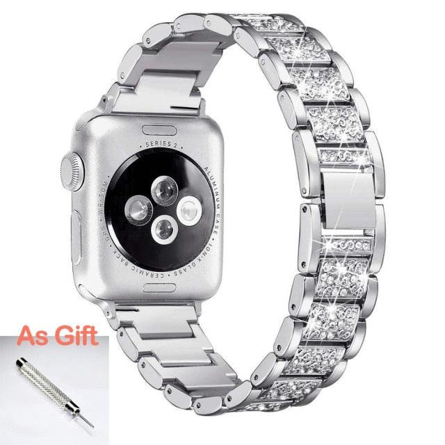 Jewelry Apple Watch Band - arleathercraft