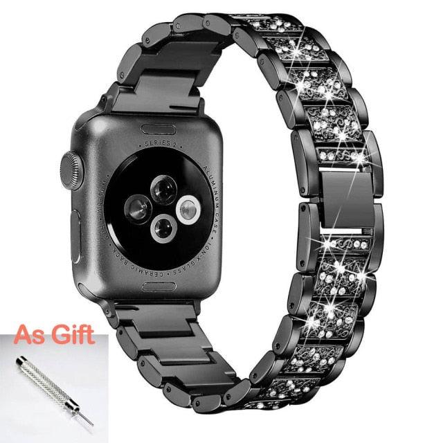 Jewelry Apple Watch Band - arleathercraft