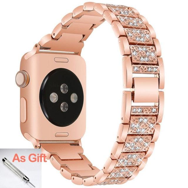 Jewelry Apple Watch Band - arleathercraft