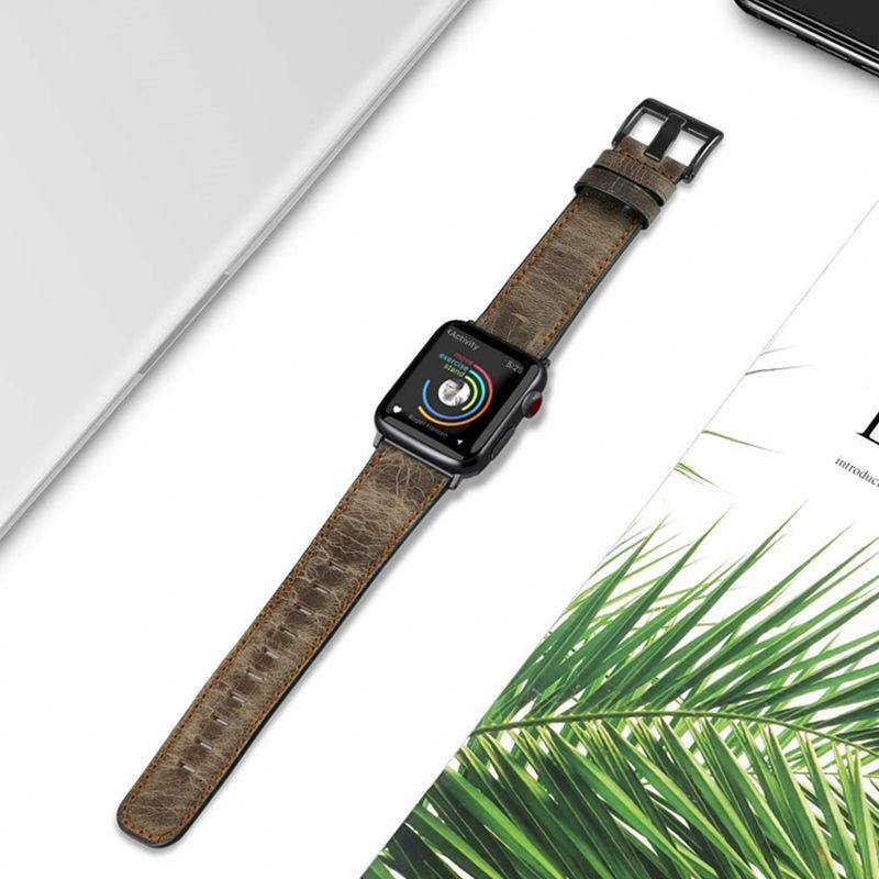 Leather Apple Watch Band - arleathercraft