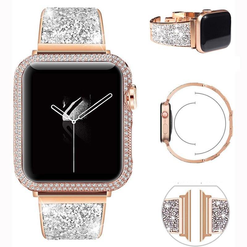 Stainless Steel Apple Watch Strap - arleathercraft