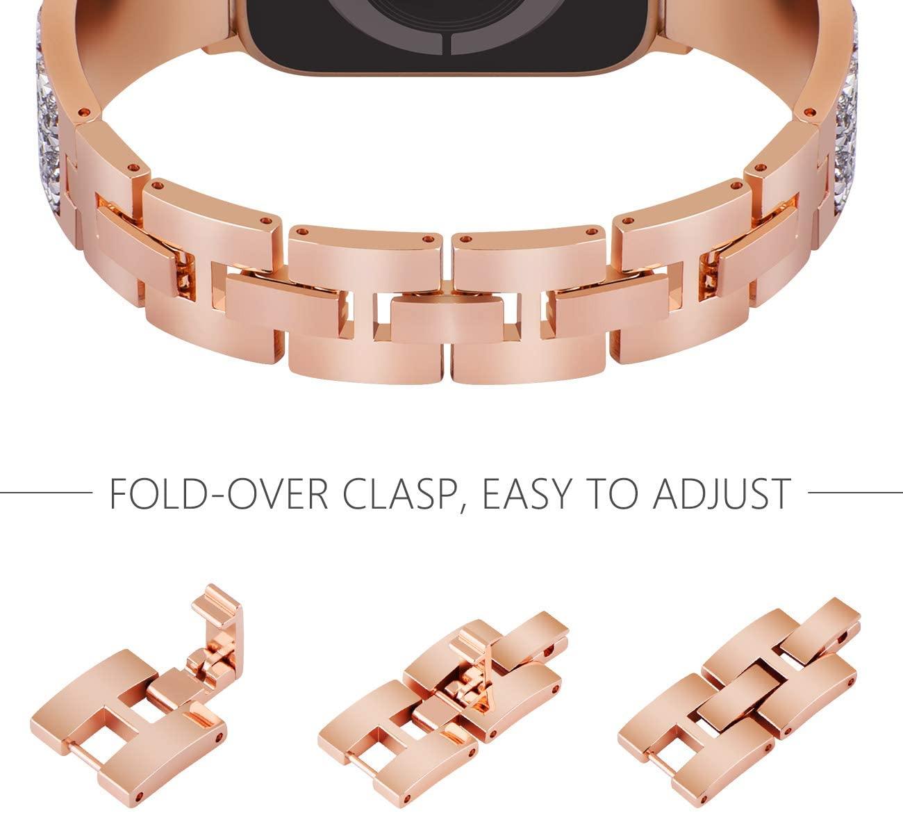 Stainless Steel Apple Watch Strap - arleathercraft