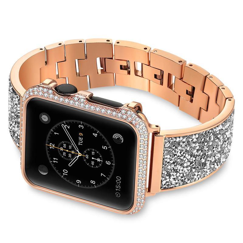 Stainless Steel Apple Watch Strap - arleathercraft