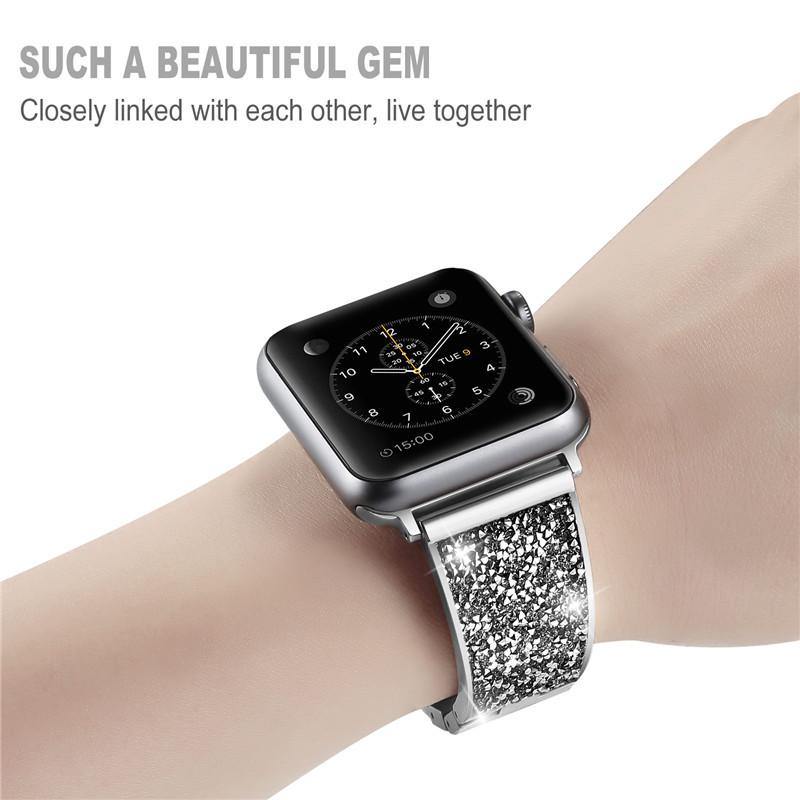 Stainless Steel Apple Watch Strap - arleathercraft