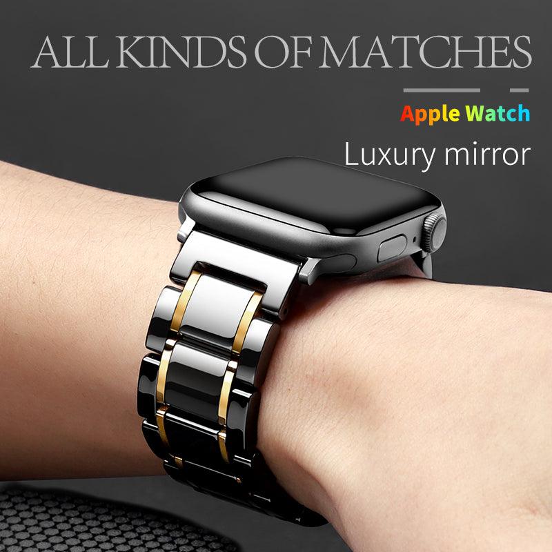 Ceramic Apple Watch Band - arleathercraft