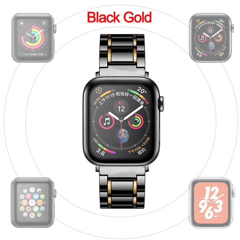Ceramic Apple Watch Band - arleathercraft