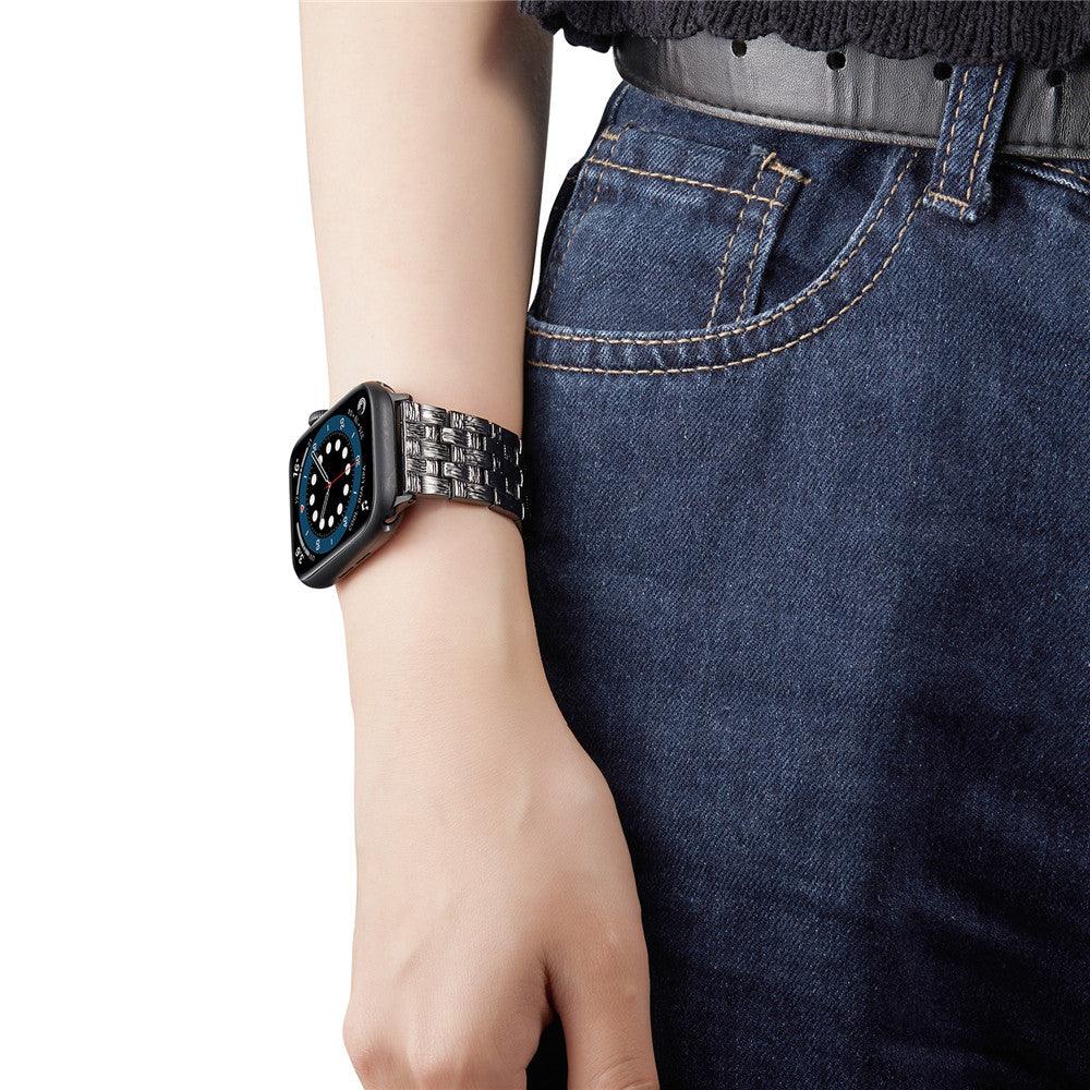 Stainless Steel Apple Watch Band - arleathercraft