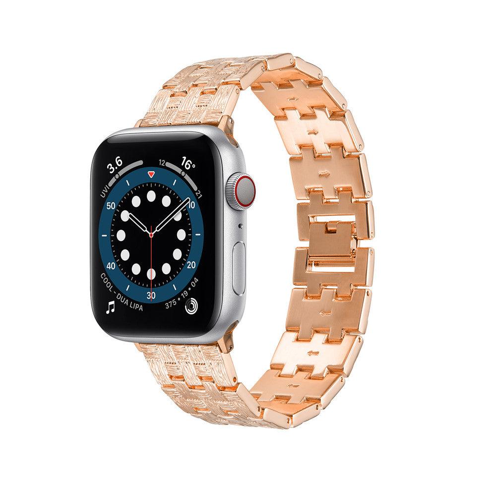 Stainless Steel Apple Watch Band - arleathercraft