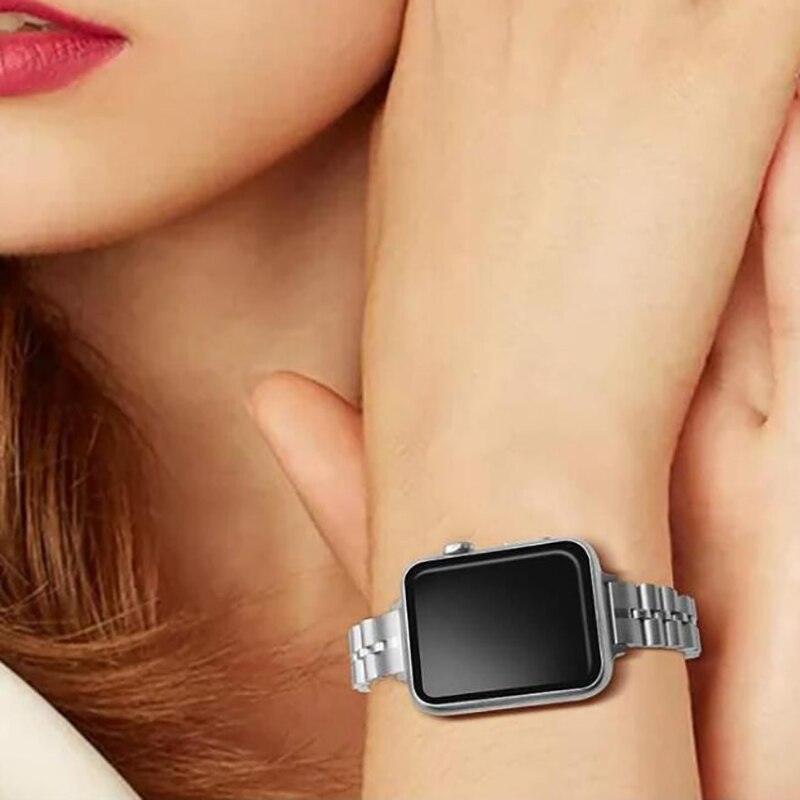 Stainless Steel Apple Watch Strap - arleathercraft