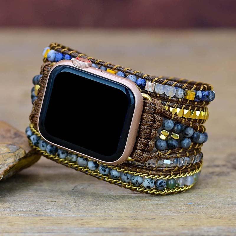 Bohemia Apple Watch Band - arleathercraft
