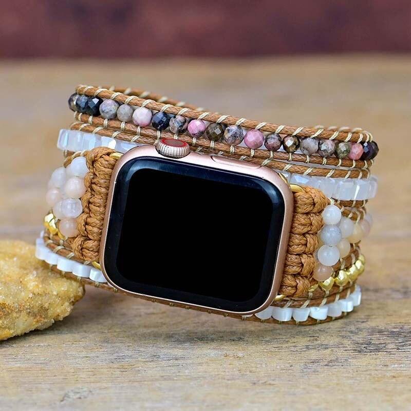 Bohemia Apple Watch Band - arleathercraft