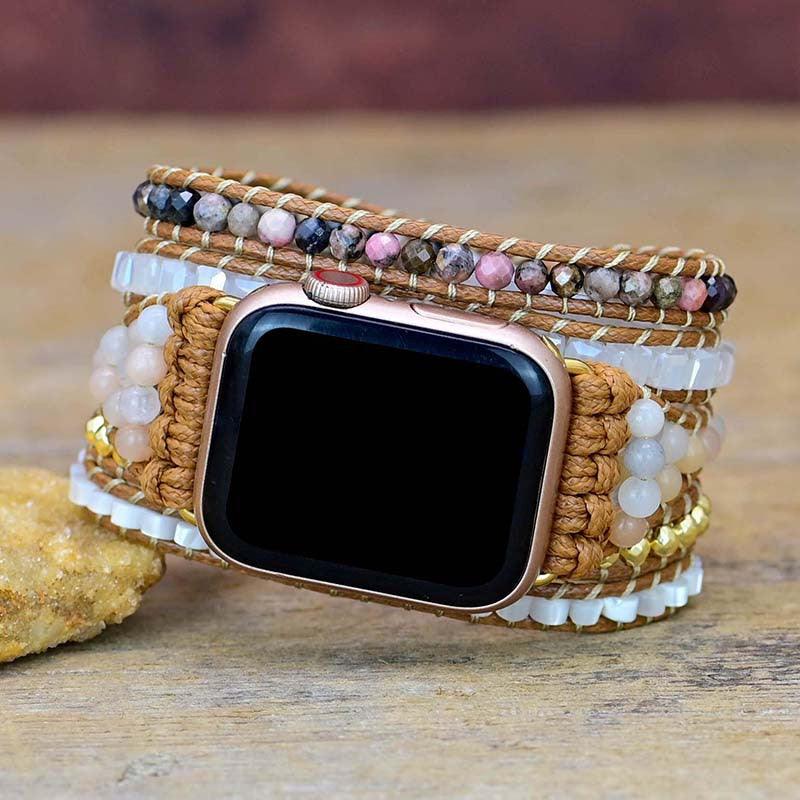 Bohemia Apple Watch Band - arleathercraft