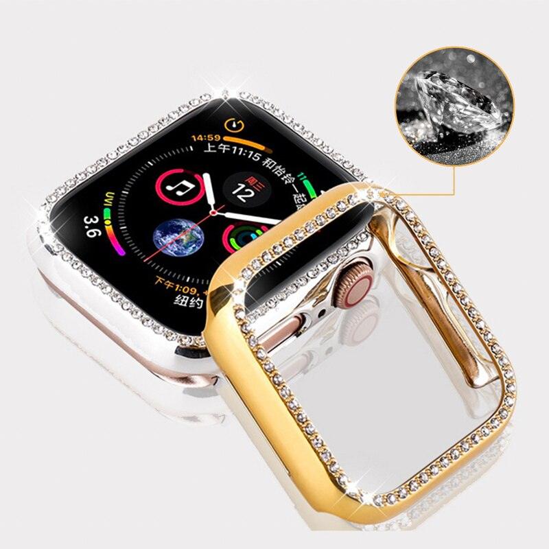Diamond Apple Watch Case - arleathercraft