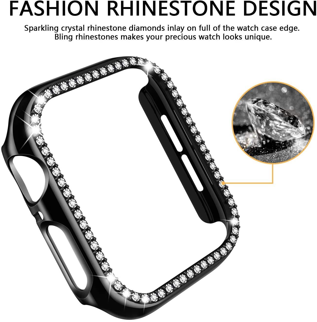 Diamond Apple Watch Case - arleathercraft