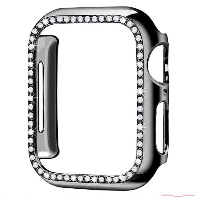 Diamond Apple Watch Case - arleathercraft