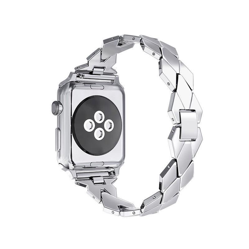 Stainless Steel Apple Watch Strap - arleathercraft