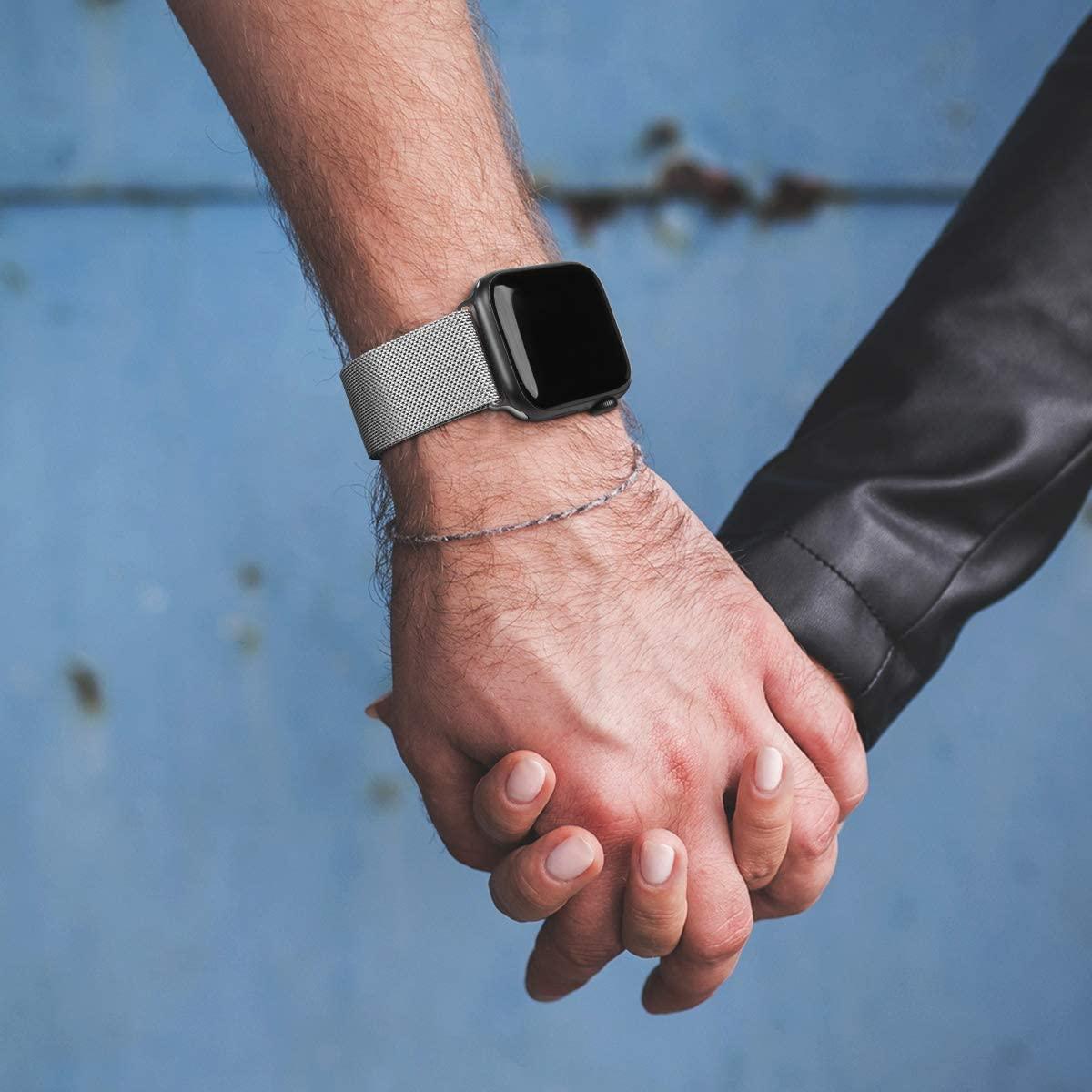 Steel Apple Watch Band - arleathercraft