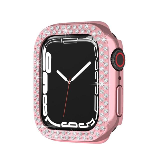 Diamond Apple Watch Case - arleathercraft