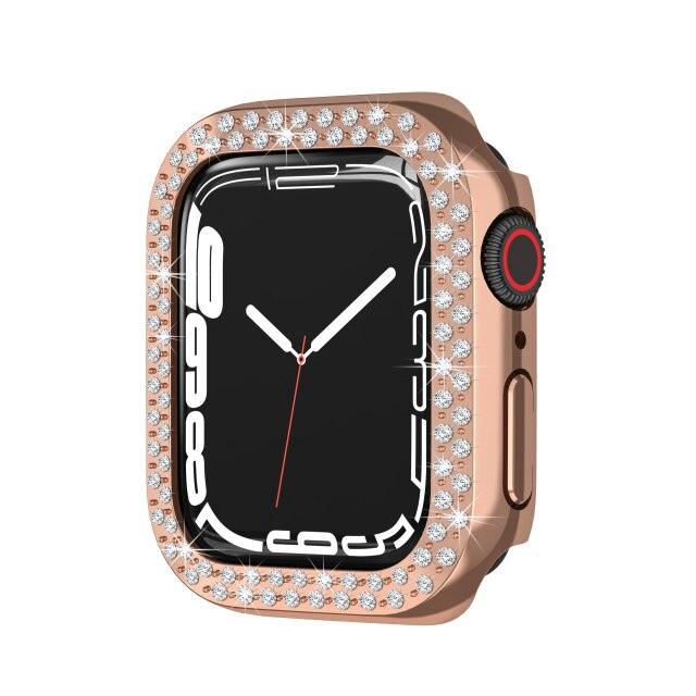Diamond Apple Watch Case - arleathercraft