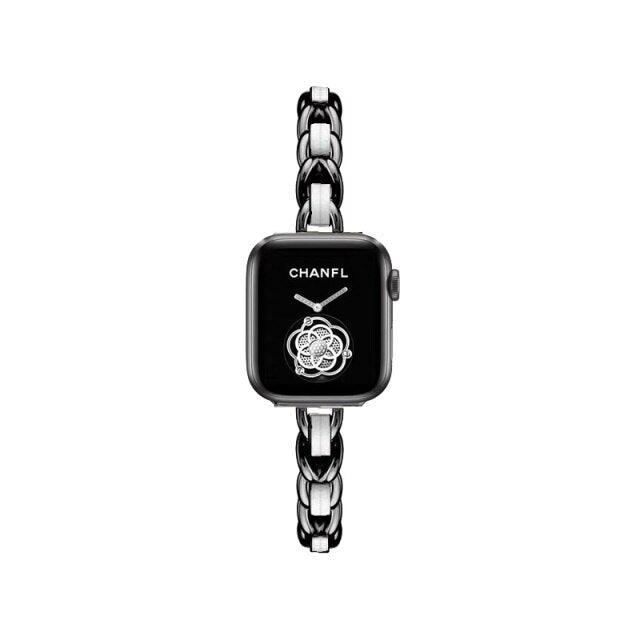 Stainless Steel Apple Watch Strap - arleathercraft