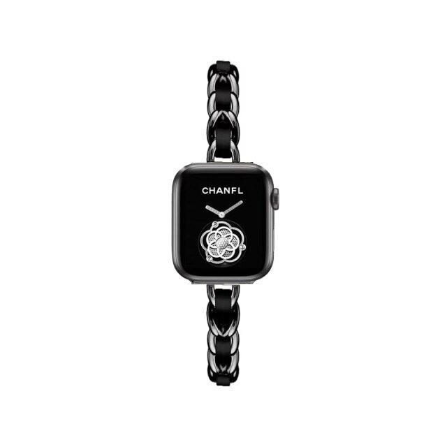 Stainless Steel Apple Watch Strap - arleathercraft