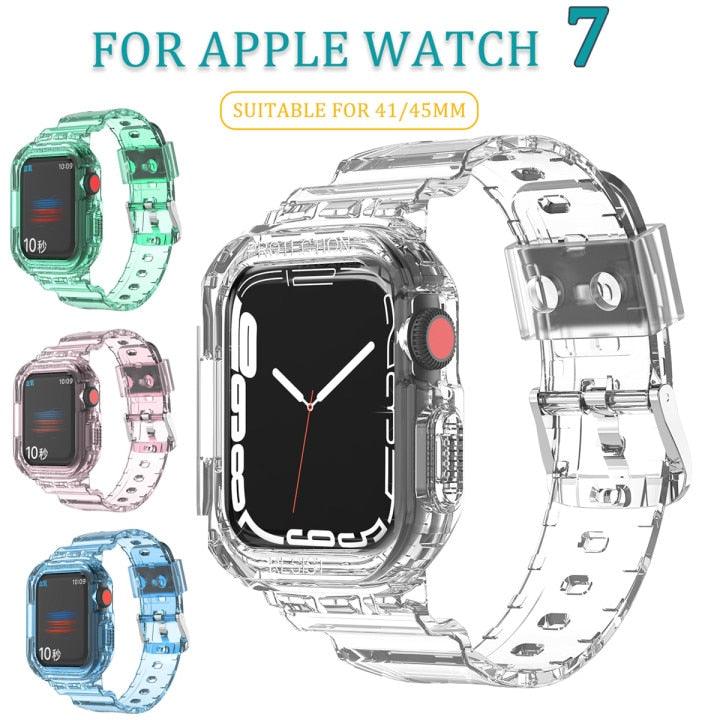 APPLE BAND STRAP, APPLE WATCH 41MM CASE, APPLE WATCH 45MM CASE, APPLE WATCH 7 CASE, APPLE WATCH BAND, Apple Watch Band Series, Apple watch case, Apple watch Cover, APPLE WATCH SERIES 7 CASE Case+Band Apple Watch