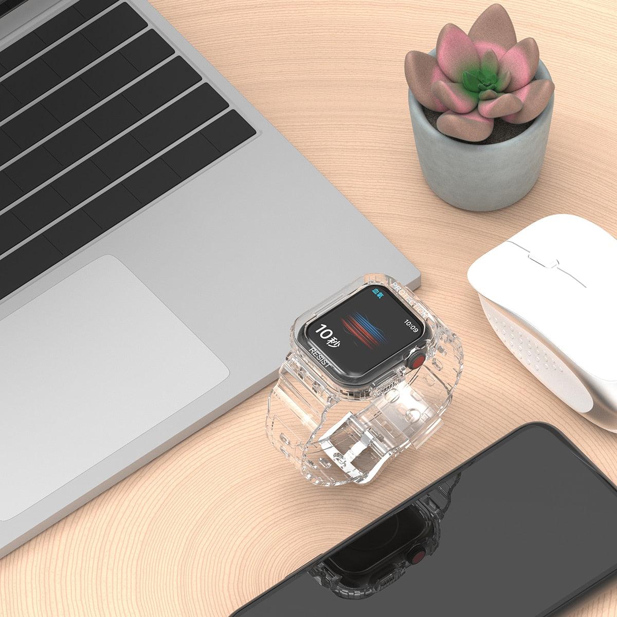 APPLE BAND STRAP, APPLE WATCH 41MM CASE, APPLE WATCH 45MM CASE, APPLE WATCH 7 CASE, APPLE WATCH BAND, Apple Watch Band Series, Apple watch case, Apple watch Cover, APPLE WATCH SERIES 7 CASE Case+Band Apple Watch