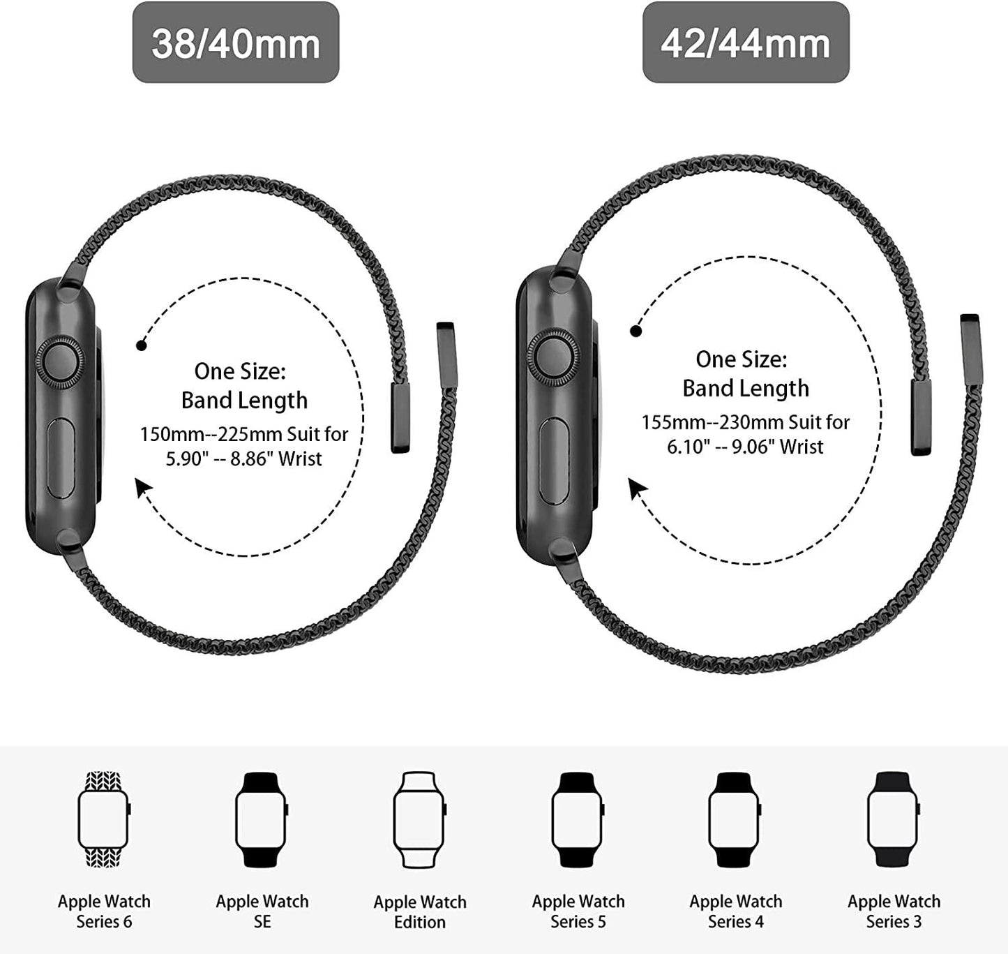 Steel Apple Watch Band - arleathercraft