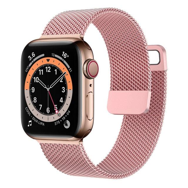 Steel Apple Watch Band - arleathercraft