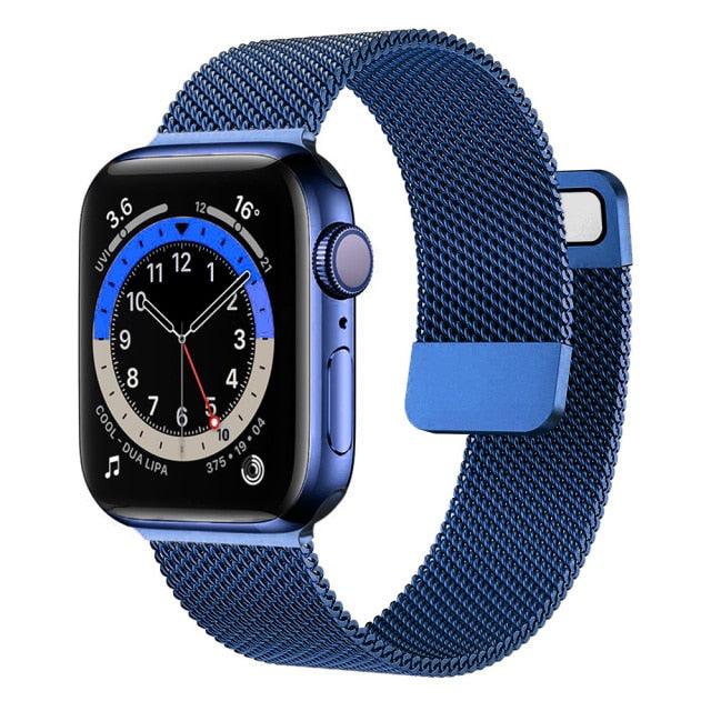Steel Apple Watch Band - arleathercraft