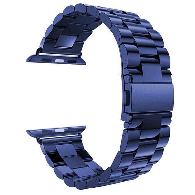 Steel Apple Watch Band - arleathercraft