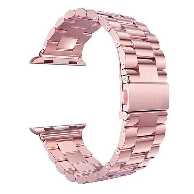 Steel Apple Watch Band - arleathercraft