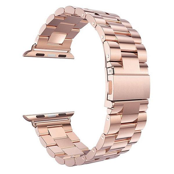 Steel Apple Watch Band - arleathercraft