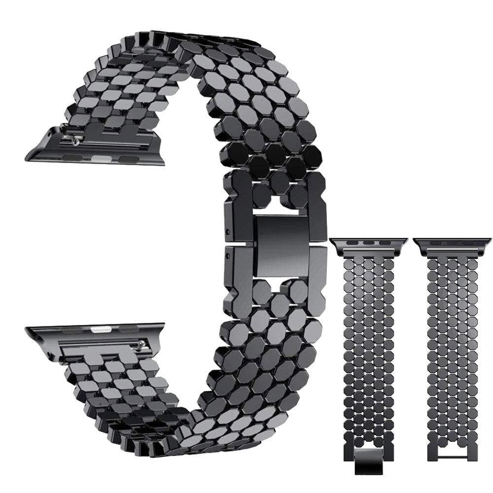 Stainless Steel Apple Watch Strap - arleathercraft