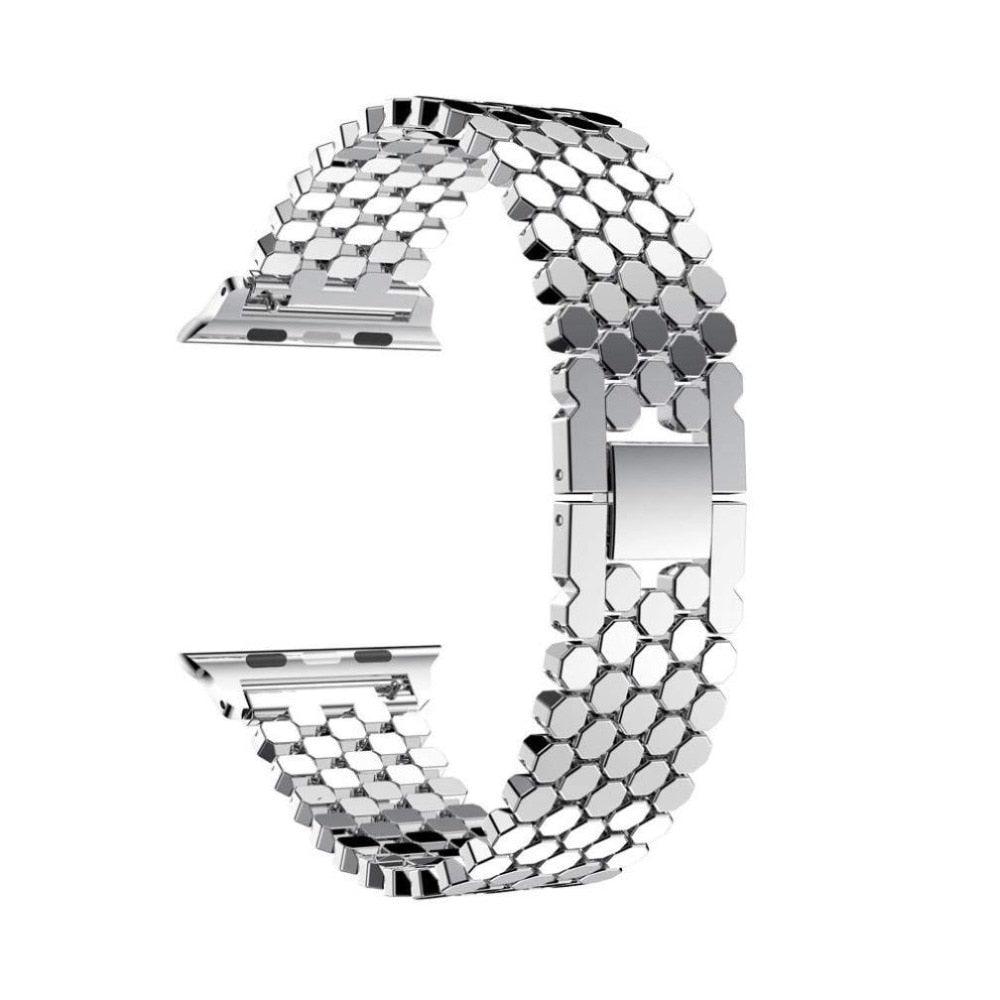 Stainless Steel Apple Watch Strap - arleathercraft