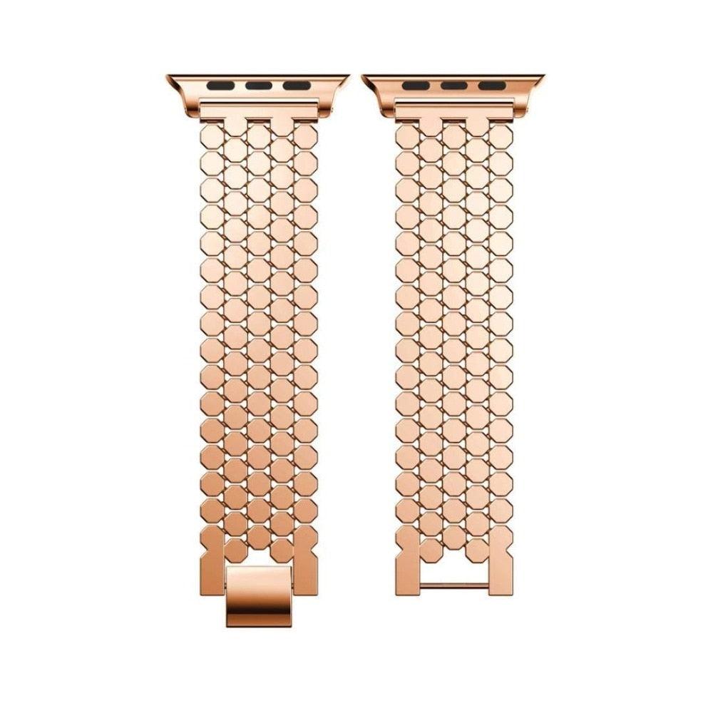 Stainless Steel Apple Watch Strap - arleathercraft
