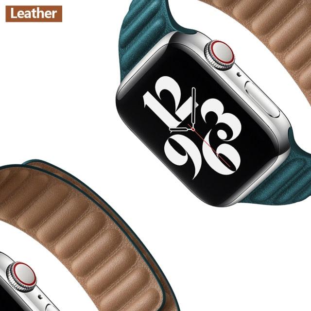 Leather Apple Watch Band - arleathercraft