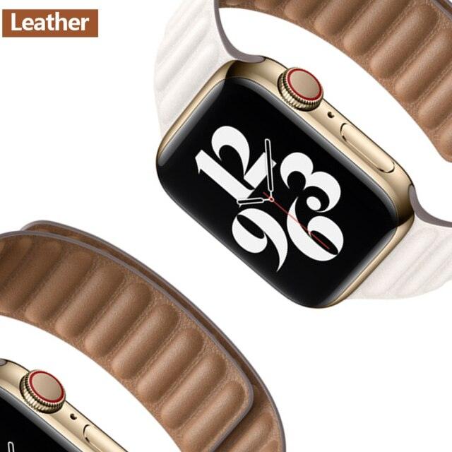 Leather Apple Watch Band - arleathercraft