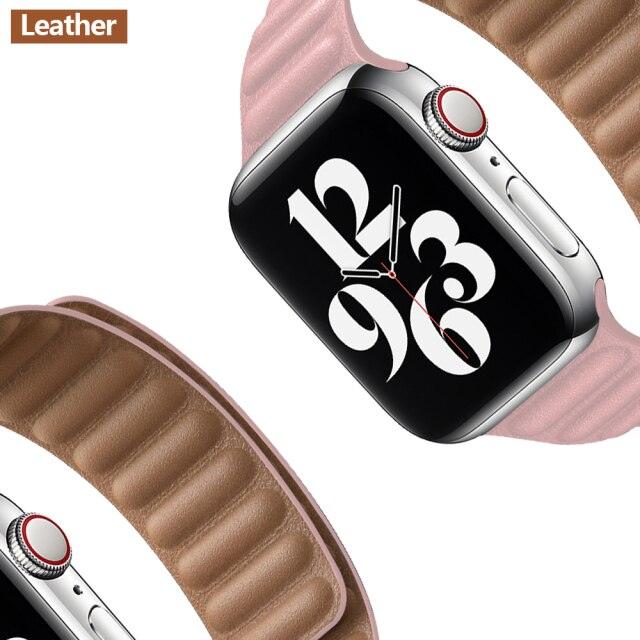 Leather Apple Watch Band - arleathercraft