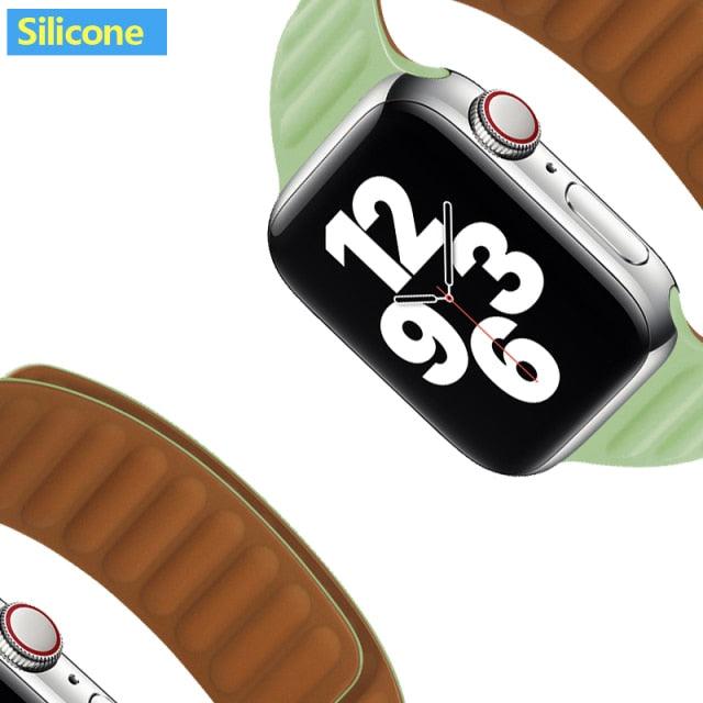 Leather Apple Watch Band - arleathercraft