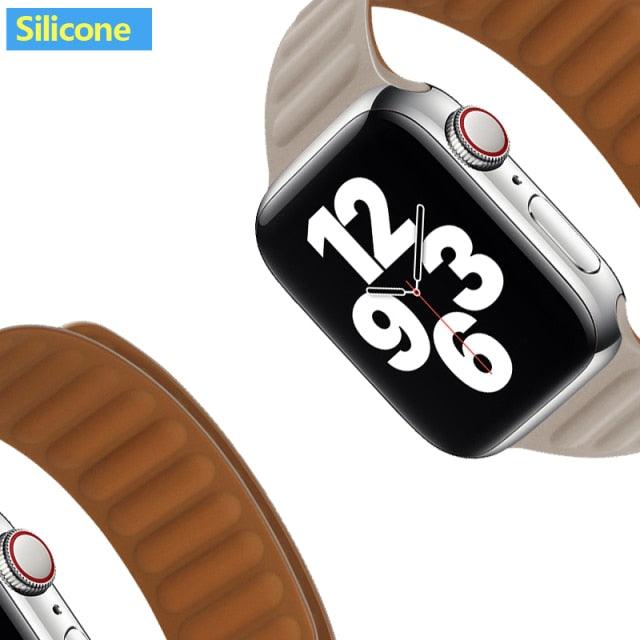 Leather Apple Watch Band - arleathercraft