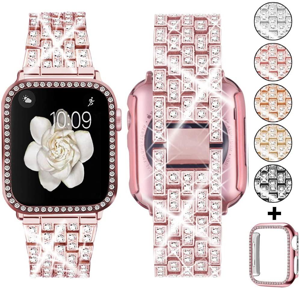 Stainless Steel Apple Watch Strap+Case - arleathercraft