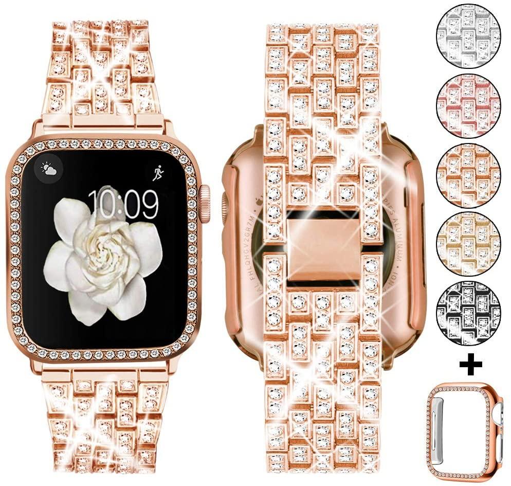 Stainless Steel Apple Watch Strap+Case - arleathercraft