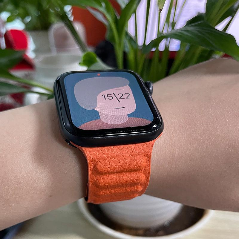 Leather Apple Watch Band - arleathercraft