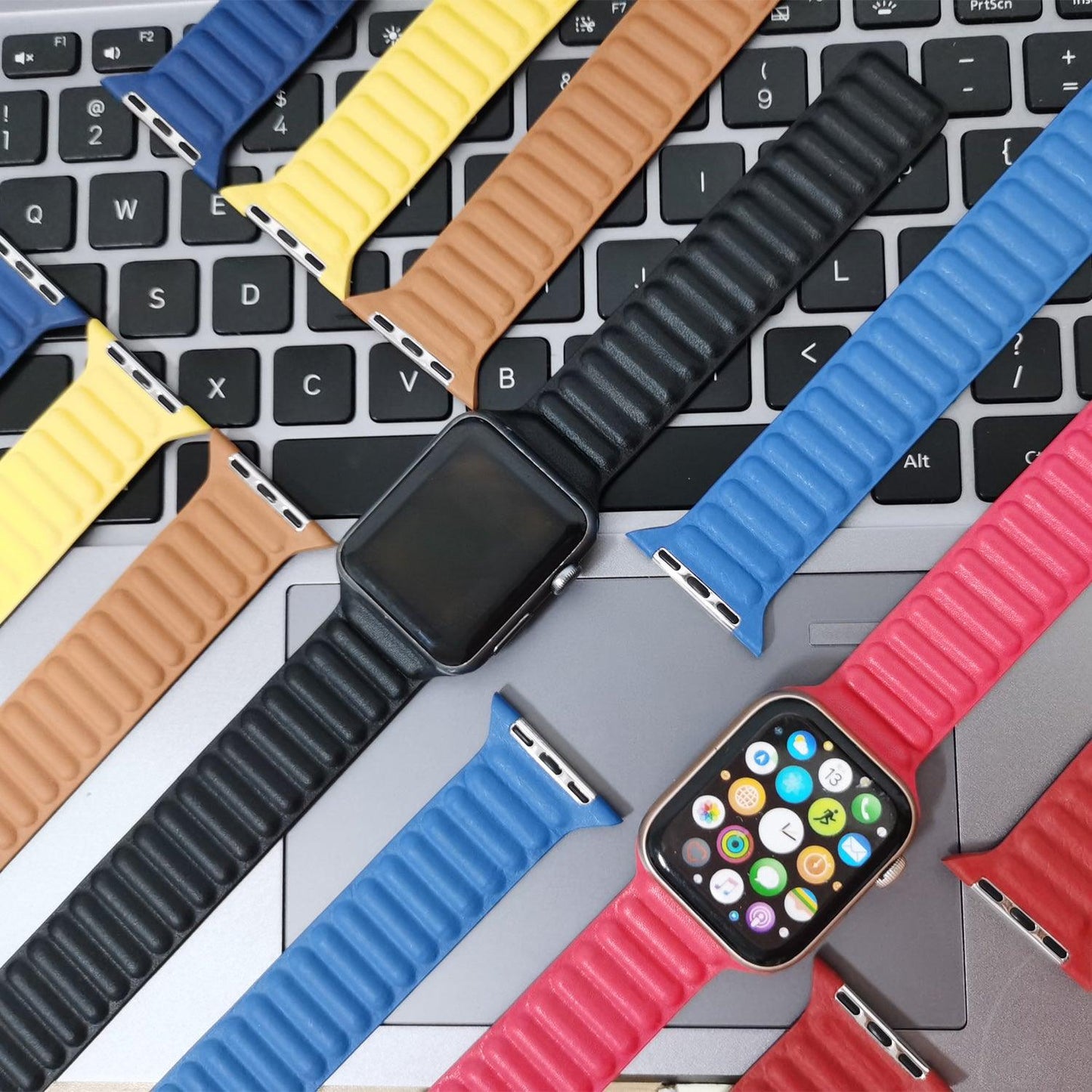 Leather Apple Watch Band - arleathercraft