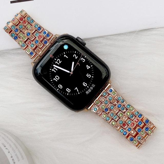 Stainless Steel Apple Watch Strap - arleathercraft