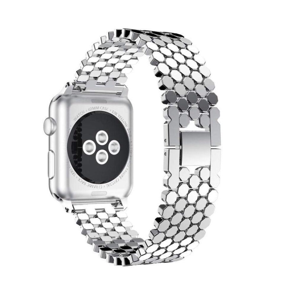 Steel Apple Watch Strap - arleathercraft