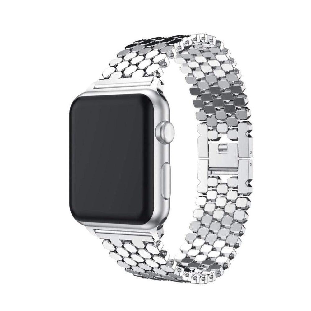 Steel Apple Watch Strap - arleathercraft