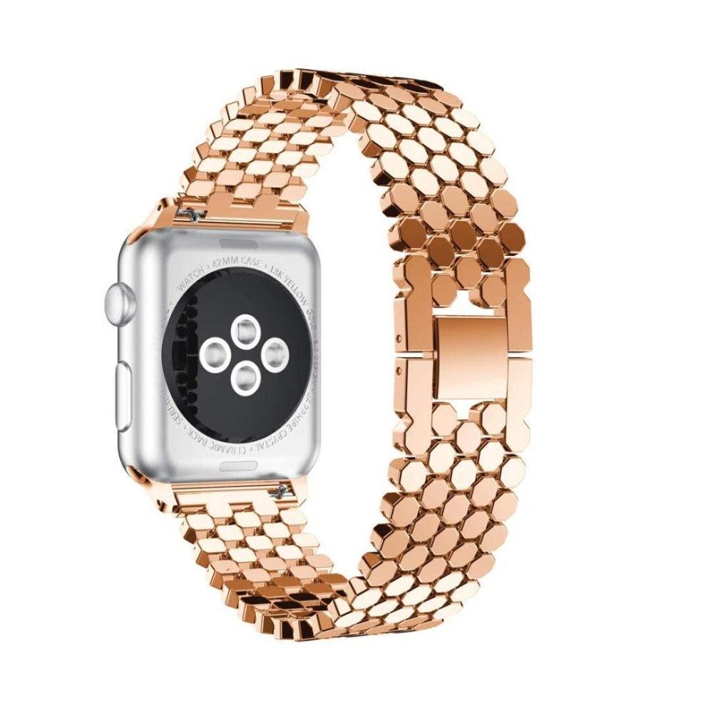 Steel Apple Watch Strap - arleathercraft