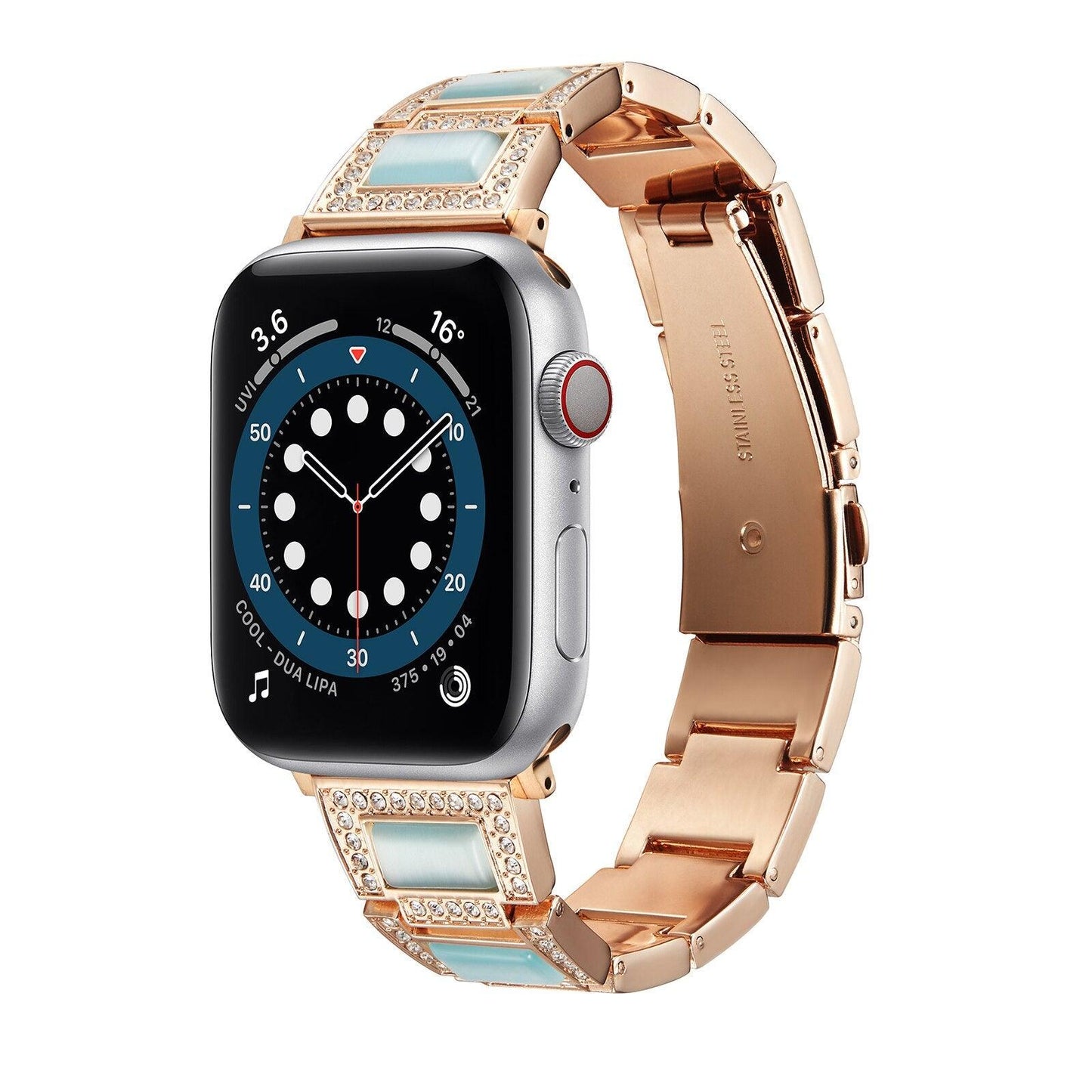 Stainless Steel Apple Watch Strap - arleathercraft